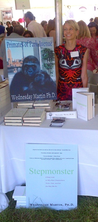 Selling my wares for a good cause….Authors Night 2013…thanks to Sarah Burton for the dress!