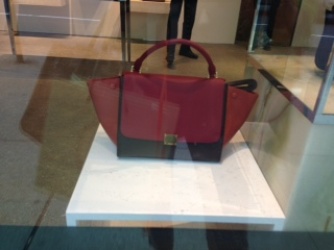 The “Trapeze” bag in the window of Celine on Madison is ubiquitous on the Upper East Side. In communities formed from larger populations, along lines other than kinship, conformity may be highly valued.