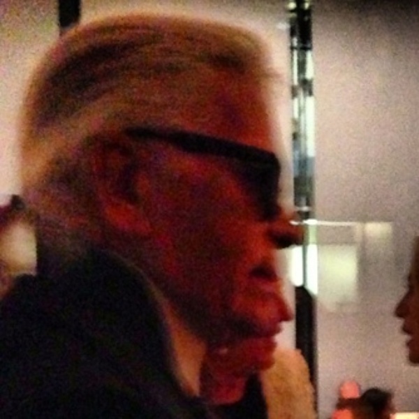 I attended “An Evening with Karl Lagerfeld to Benefit Lincoln Center.” Karl is endlessly quotable, refined, entertaining and deeply eccentric. He might call this combination “modern.”