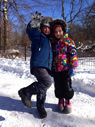 Competence builds self confidence. Not the other way around. These kids felt good about mastering sledding–including the work of trudging up the hill