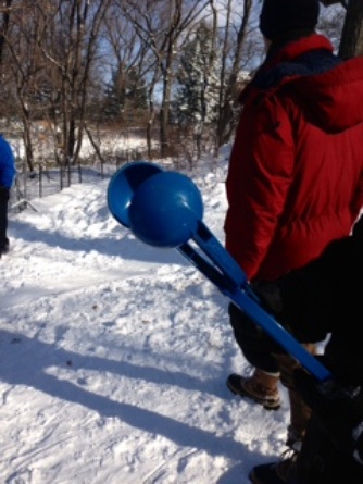 I heard a mom shout, “William, give that snowball maker back. It’s not ours!” The owner showed this peculiar and meaningful artifact to me. What does it say about contemporary childhood and parenting?